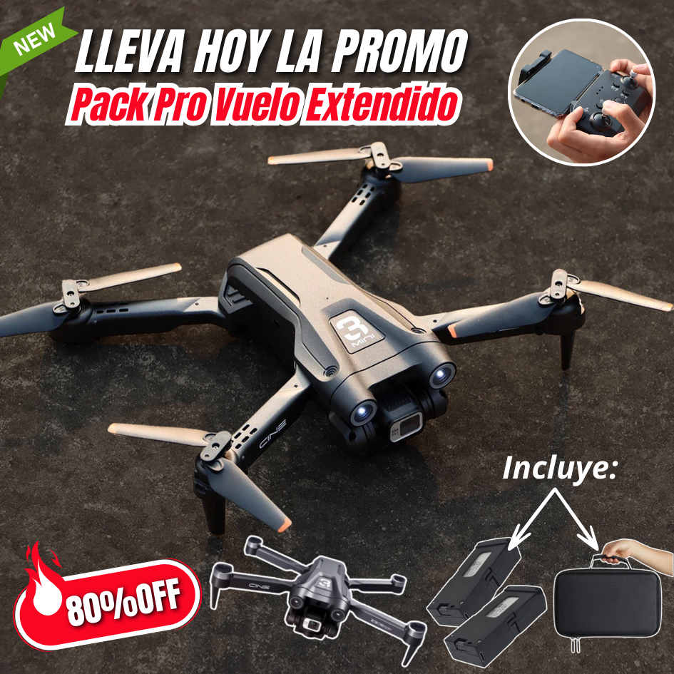 Nuevo DroneZ908®️ Mejorado - PROMOCIONES DISPONIBLES POR LIQUIDACIÓN ⏰ [Hasta media noche - CASI AGOTADO]